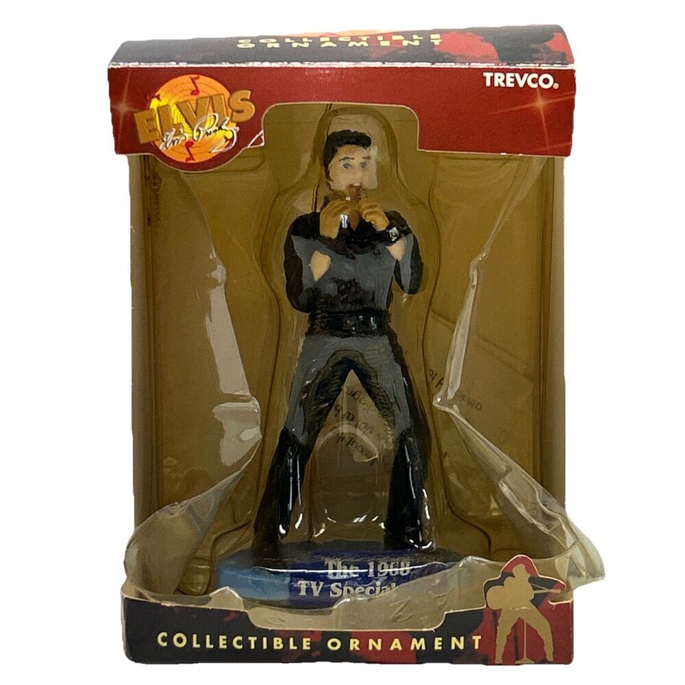 Vintage 2002 Elvis‎ Presley “The 1969 TV Special” Trevco Ornament ‼️Read Desc‼️